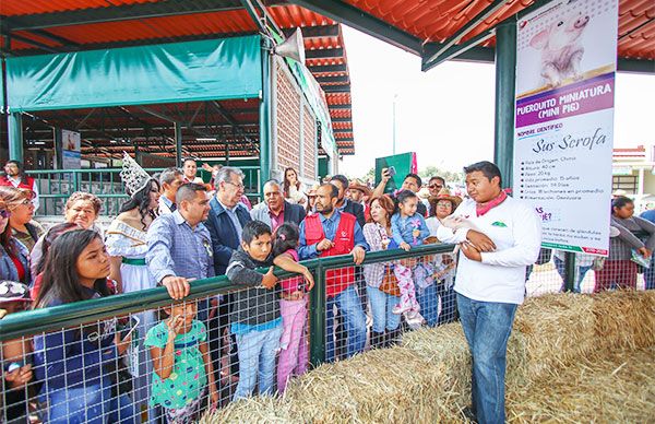 Inauguran Granja Interactiva Chantlalcalli