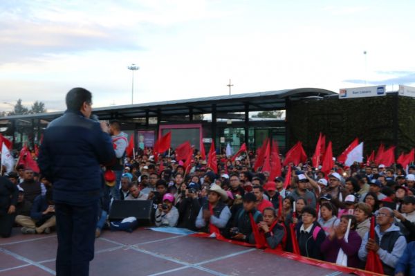 Antorcha, la llama que ilumina la lucha.