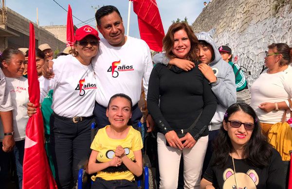 Habitantes de todas las comunidades de La Paz asistirán al aniversario de Antorcha