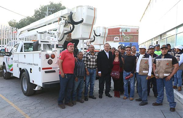 Chimalhuacán cuenta con nuevas unidades para reforzar servicios públicos