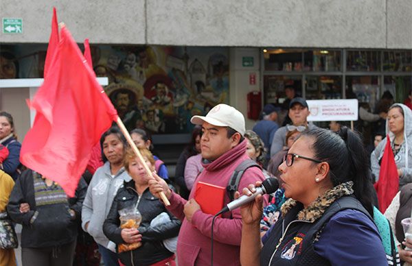 Demandan antorchistas en Tijuana respuesta a pliego petitorio  