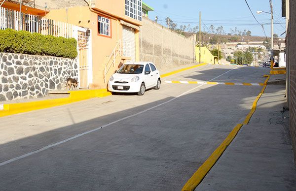 Suma de voluntades cambia aspecto de calles en Ixtapaluca  