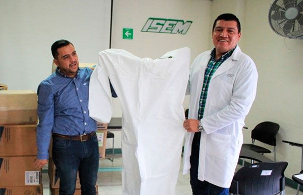 Entregan 2 mil trajes biológicos al hospital 