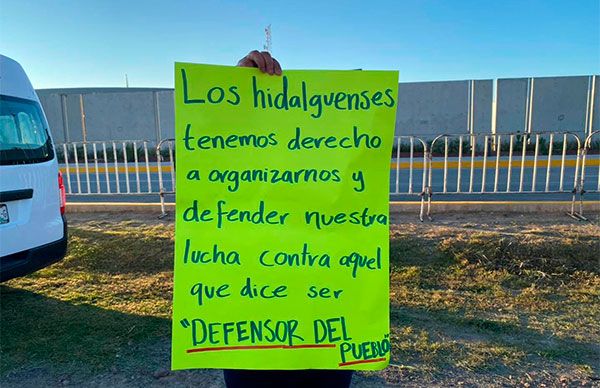 Hidalgo, sin trabajo y comida