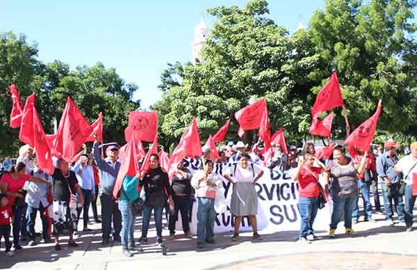 Anuncian antorchistas movilización para el 8 de julio