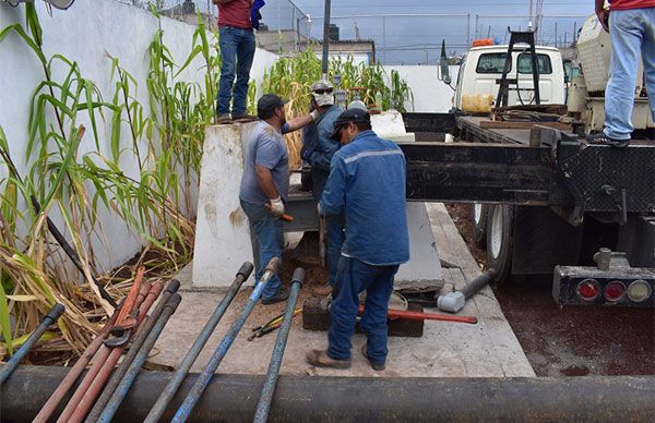 ODAPAS Chimalhuacán concluye reparación de pozo Transportistas