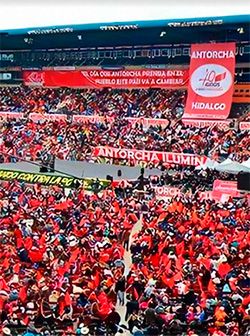 A despecho de nuestros calumniadores, Antorcha seguirá avanzando