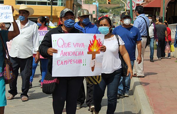 Habitantes de La Unión se solidarizan con Antorcha