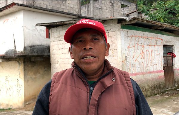 Respaldan habitantes de Huauchinango a líderes antorchistas