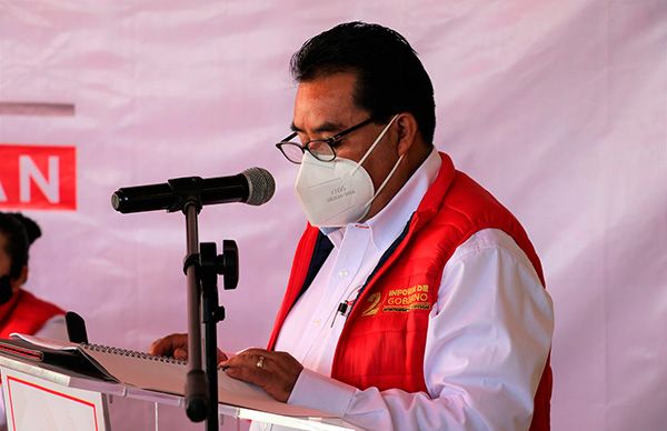 Rinde alcalde de Ocoyucan 2do Informe de gobierno