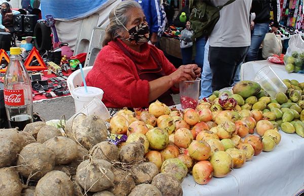 ¡Necesitamos trabajar!: tianguistas