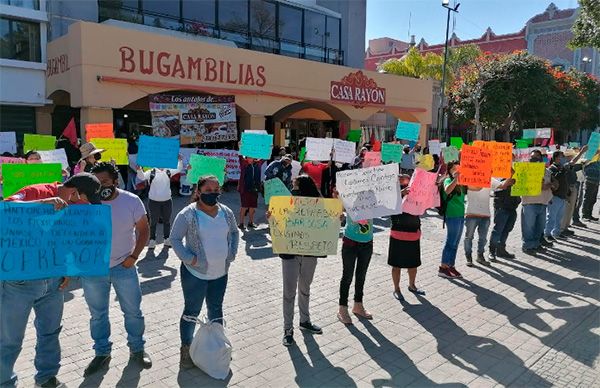 Antorcha denuncia al gobierno morenista