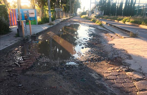 Abandona Gobierno de Puebla a colonia San Diego