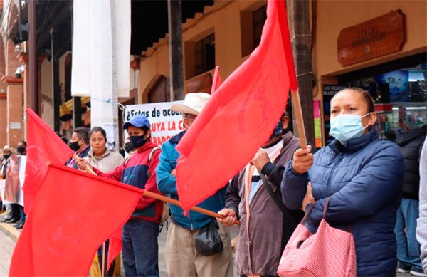 Emprende Antorcha en Huauchinango otra jornada de lucha