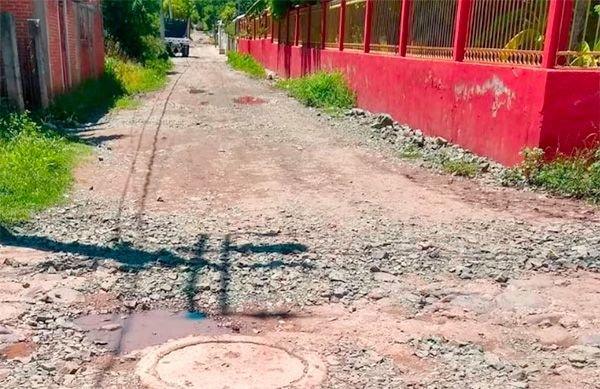 Falta de apoyos en Temaxcalapa