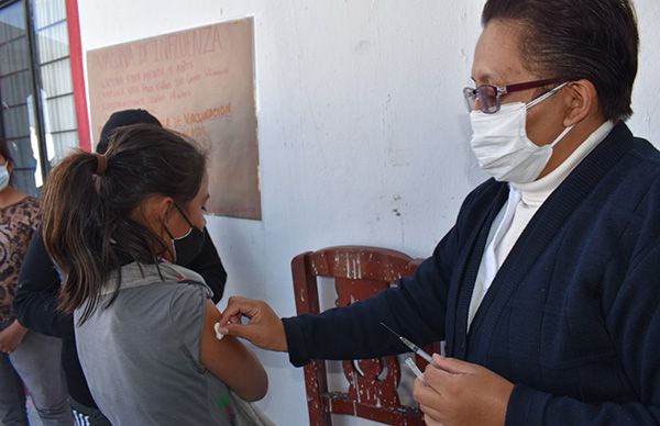 Realizan jornada de salud en colonia antorchista