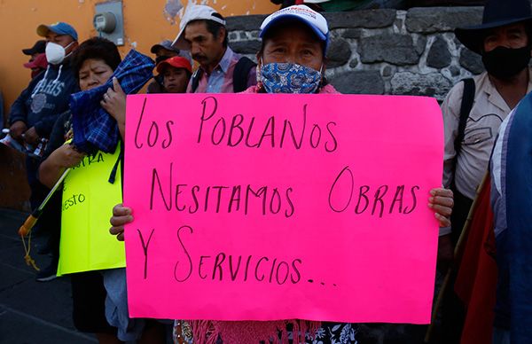 Carecemos de servicios básicos: poblanos