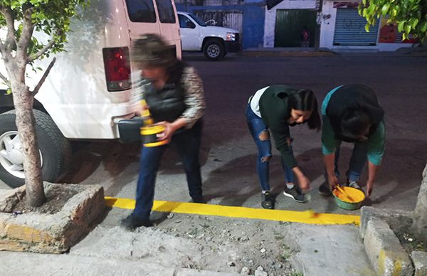 Pintan vecinos guarniciones en faena