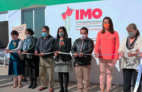 Inauguran en Ocoyucan Instituto de la Mujer para combatir la violencia de género