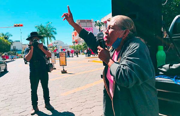 ¡No tenemos apoyos en nuestras comunidades!