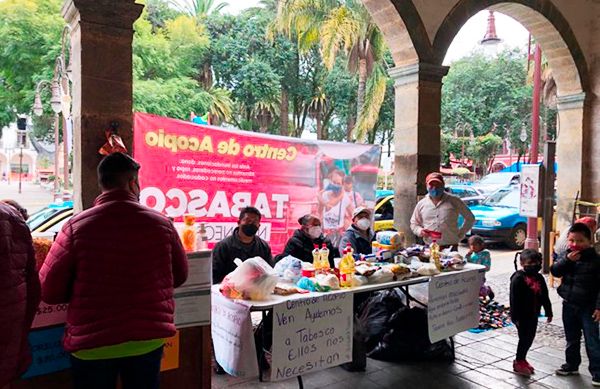Se solidarizan con damnificados de Tabasco