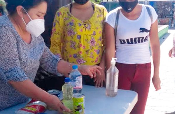 Aporta antorchismo de Tehuitzingo ayuda para Tabasco