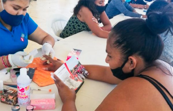 Realizan jornadas de higiene y belleza en Acatlán