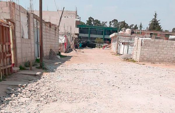 Exigen vecinos pavimentación en la colonia 1Âº de mayo