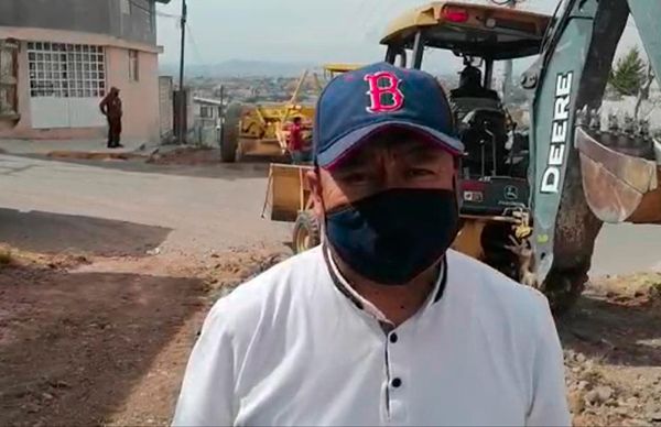 Agradecen rastreo de calles en Patria Nueva