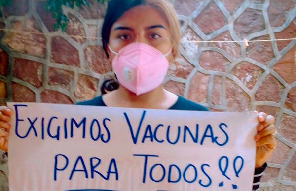 Exigen en Tecomatlán vacuna contra Covid