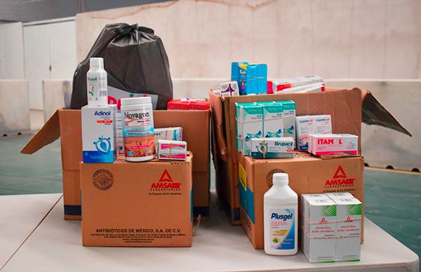 Entregan medicamentos a casas de salud de Ocoyucan