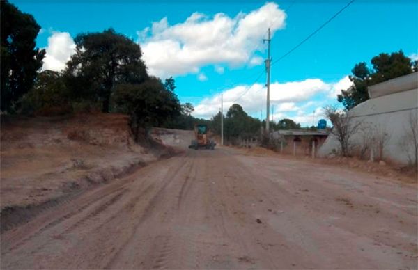Realizan rastreo de calle en Cuautinchán