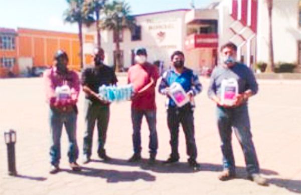 Logran vecinos kits sanitariosâ? con gestión