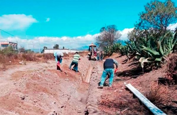 Rehabilitan sistema de agua potable en San Antonio Soledad