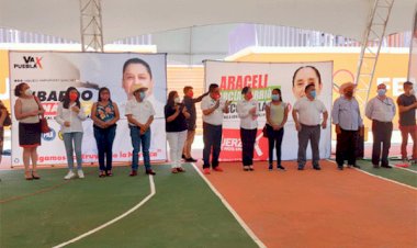¡Araceli García inicia campaña en Tecomatlán!
