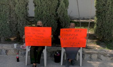 Advierten campesinos plantón en Casa Madero en defensa del agua