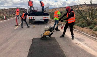 Solo parches en carreteras, otra de la 4T