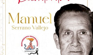 Noveno Aniversario Luctuoso de don Manuel Serrano Vallejo, símbolo de unidad y lucha