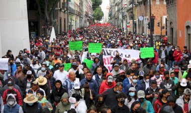 CRÓNICA | ¿Cómo es marchar con Antorcha?