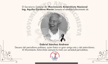 Esquela Gabriel Sánchez Andraca