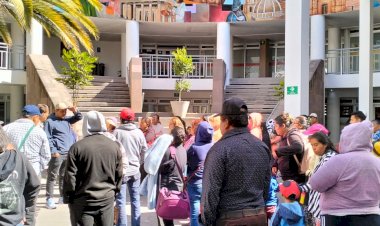 Protestan por desabasto de agua en zona norte de capital potosina