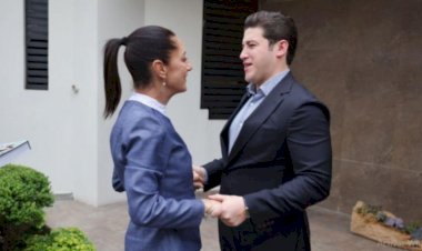 Claudia Sheinbaum visita Nuevo León entre protestas