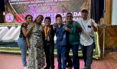 Niño da a Chiapas primera medalla en XXI Espartaqueada Cultural