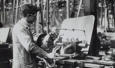 El obrero y la máquina