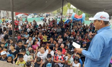 Antorcha celebra el Día del Niño en las colonias más humildes de Ecatepec