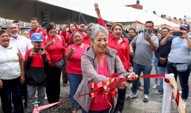 En Puebla, la Unidad Habitacional Antorcha Obrera inauguró su red de electricidad