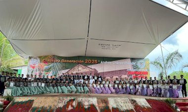 México está amenazado por el imperialismo; defendámonos con educación y cultura: Samuel Aguirre