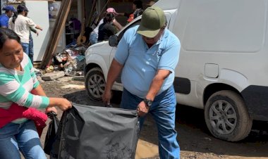 Sin apoyo del gobierno municipal más de 100 familias afectadas por inundación en Ixtapaluca