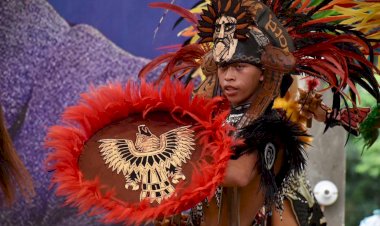 Los Grupos Culturales Nacionales en la celebración del 45 aniversarios de lucha organizada en San José Acateno y 22 en Hueytamalco