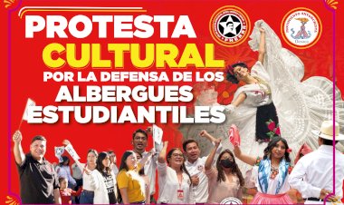 Protestas cultural para que se detenga la persecución y represión contra estudiantes